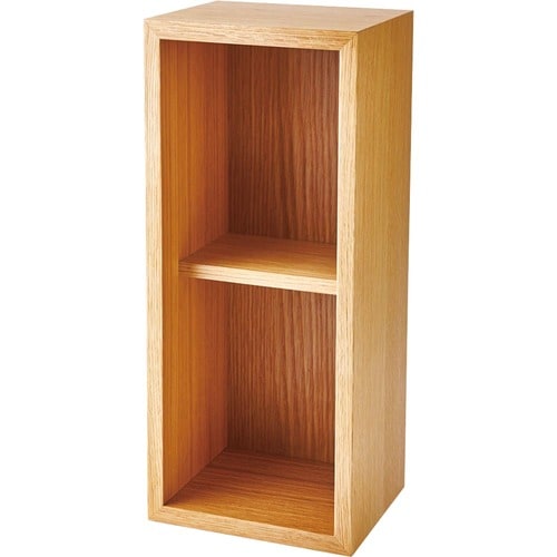10位: 無印良品「壁に付けられる家具・箱・幅44cm・オーク材」 収納ボックスおすすめ イメージ