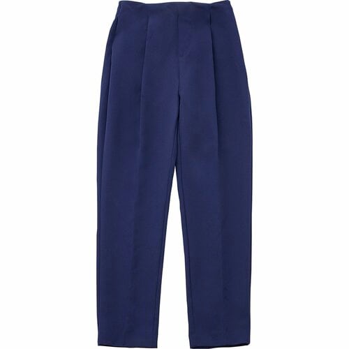 セレモニースーツおすすめ RUIRUE BOUTIQUE オーガンジースリーブタックフレアトップス&シークレットゴム・スリムテーパードパンツ(ボウタイ付き) イメージ3