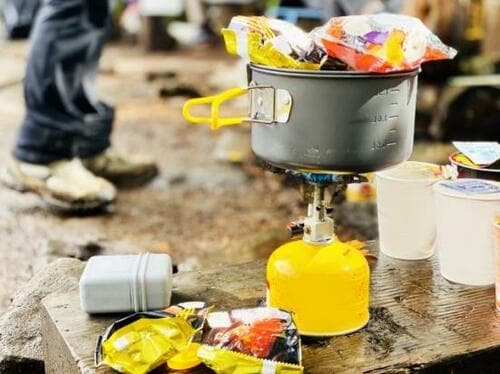 キャンプや登山に超便利！シングルバーナーって？ イメージ
