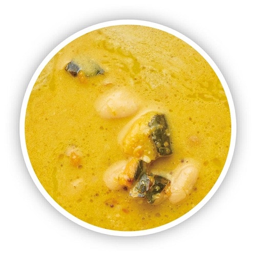 無印良品「南インドのカレーセット 豆のカレー かぼちゃのオーラン」 無印良品のカレーおすすめ イメージ