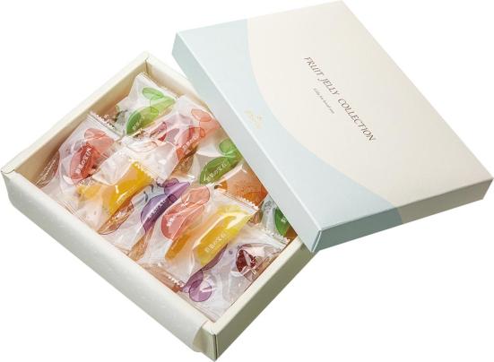 彩果の宝石 フルーツゼリー:コレクションFC10 （15種類25個入り）:洋菓子