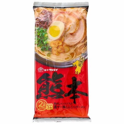 マルタイラーメンおすすめ マルタイ 熊本黒マー油とんこつラーメン イメージ