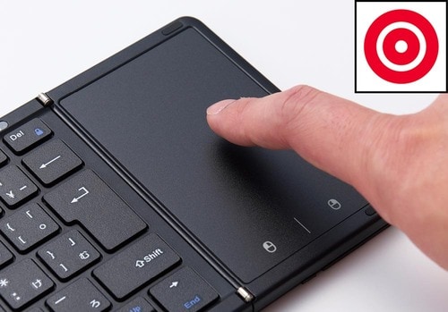 【タッチパッド】 折りたたみキーボードおすすめ イメージ