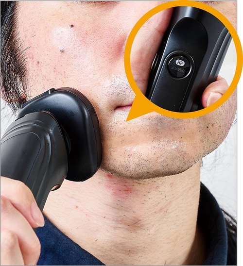 「RFモード」で化粧水の美肌ケアに使用できる イメージ