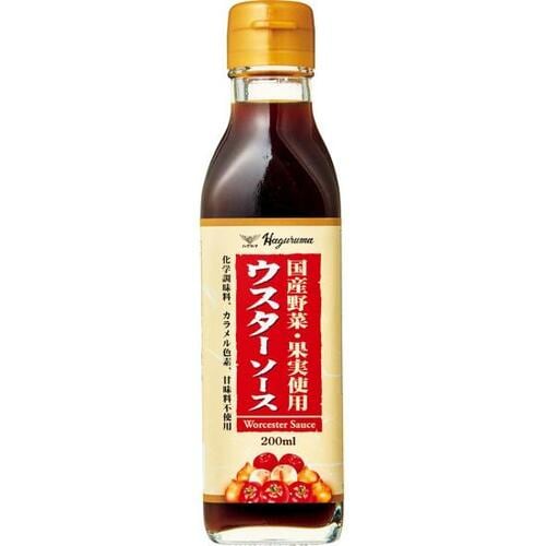ハグルマ:国産野菜・果実使用ウスターソース:調味料