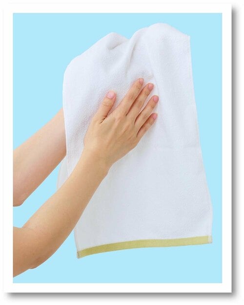 テスト項目3:肌ざわり 無印良品のフェイスタオルおすすめ イメージ