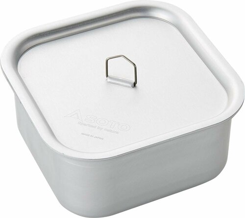 厚めでしっかり熱が伝わる SOTO「ミニマルクッカー」 ソロキャンプのおすすめギアおすすめ イメージ