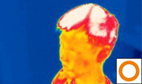 【遮熱性の高さ】頭部も顔ものぼせぎみ…… サウナハットおすすめ イメージ