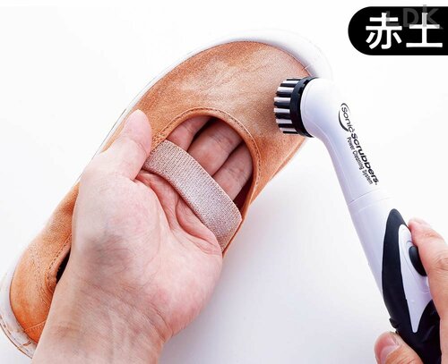 テスト2：赤土の汚れ落ち 掃除用電動ブラシおすすめ イメージ