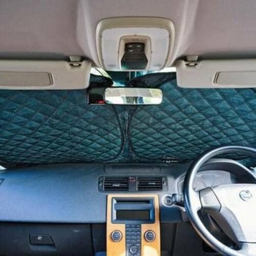 車の暑さ対策アイテムおすすめ メルテック 遮光マジカルキルト シェード スモール イメージ3