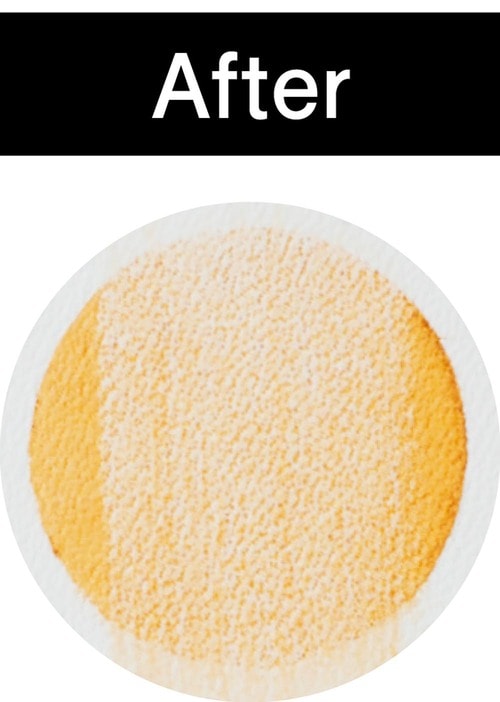 こすると薄れますが、色はある程度残った LDK the Beauty Menメンズコスメ大賞2025おすすめ イメージ2