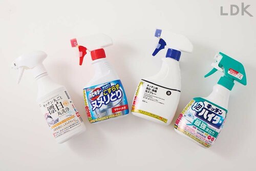 泡タイプのキッチン漂白剤の人気商品を比較 キッチン漂白剤おすすめ イメージ