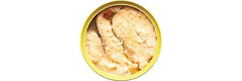 よく見るサケ缶だけど薄味でやや物足りず