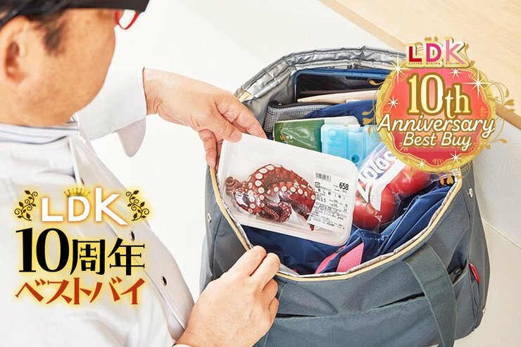 ガッツリ保冷&大容量！料理家がお仕事バッグにしちゃう最強エコバッグとは？【LDK10周年ベストバイ】