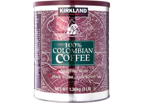 KIRKLAND:カークランドシグネチャー:100%コロンビアコーヒー