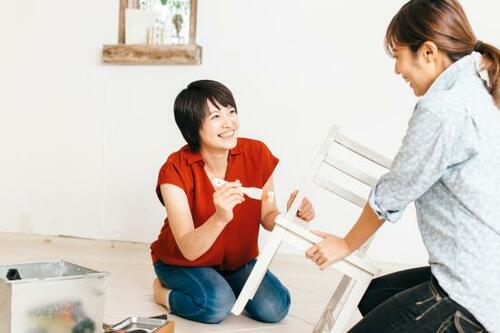 ペンキの選び方でDIYのクオリティが変わる！ イメージ
