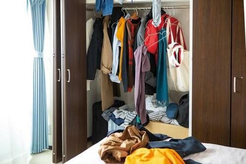 クローゼット、洗面台下も収納方法を変えればスッキリ！ イメージ