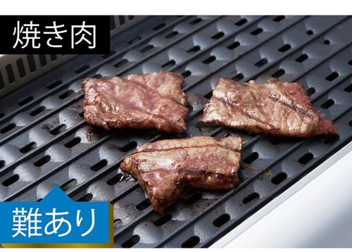 焼肉は時間がかかり肉が硬めに 家庭用無煙ロースターおすすめ イメージ