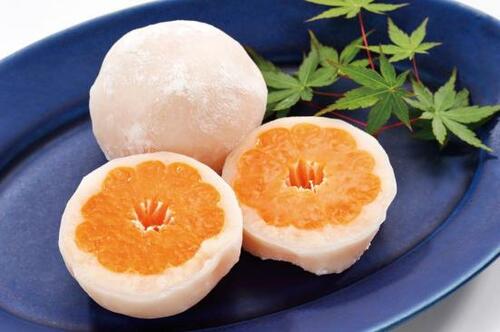 4位: 一個まるっと入ってます清光堂のみかん大福 イメージ