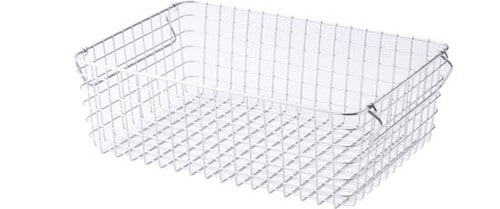 無印良品:ステンレスワイヤーバスケット3:収納