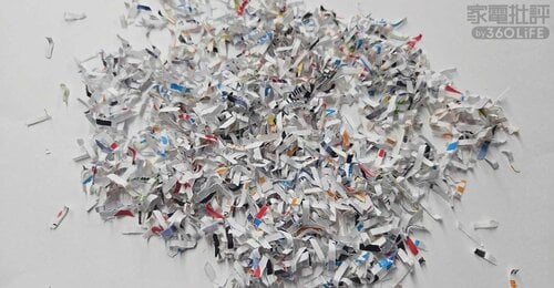 ＜復元できず！＞完全に形状を留めている文字は見当たらない シュレッダーおすすめ イメージ