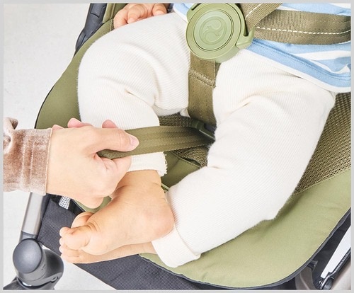 ベルト調節が簡単 B型ベビーカーおすすめ イメージ