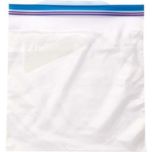 ジップロック:フリーザーバッグ L 10枚入り:キッチン用品