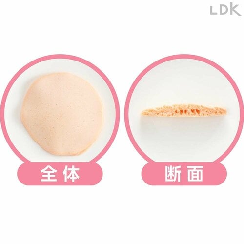 全体・断面 ホットケーキミックスおすすめ イメージ