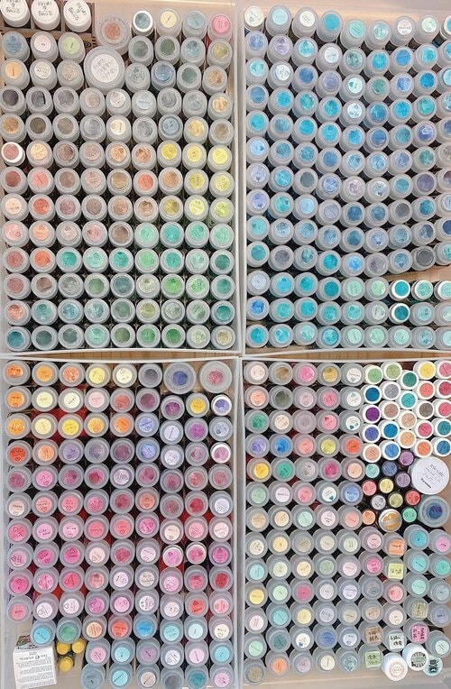 インクの交換や小分けに大活躍！ タミヤ 「スペアボトルミニ（角ビン）」 イメージ3