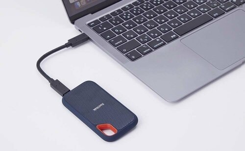 小さいのに大容量! SanDisk「外付けSSD SDSSDE61-2T00-GH25」おすすめ イメージ