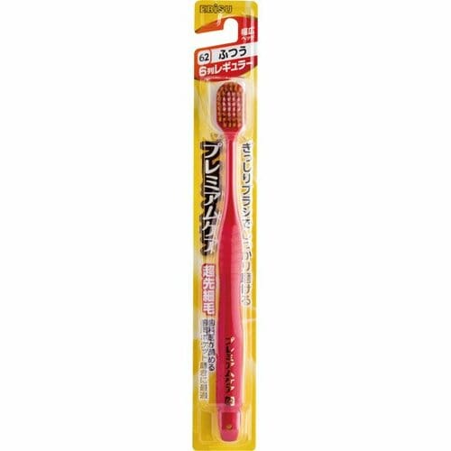 エビス:プレミアムケア 6列レギュラー（ふつう）:歯ブラシ