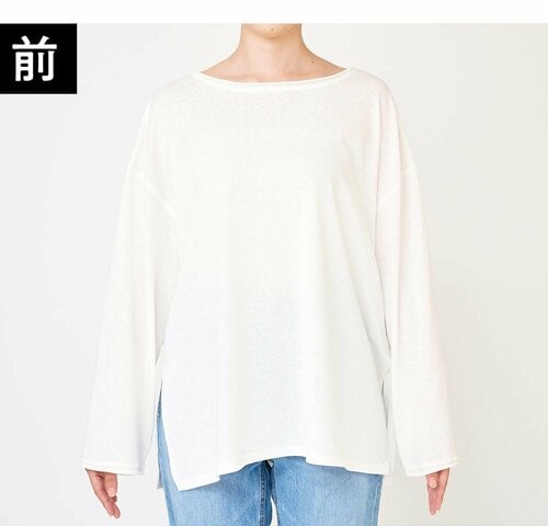 前 レディースのロンTおすすめ イメージ