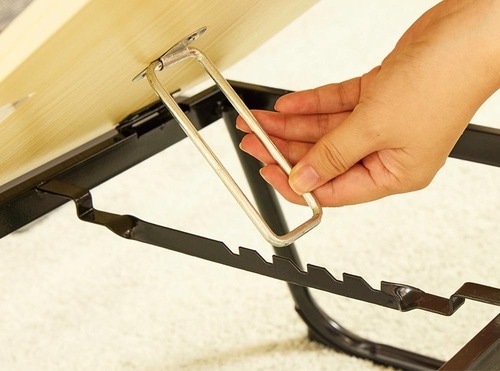 角度は5段階に調節できる！ スリーコインズおすすめ イメージ