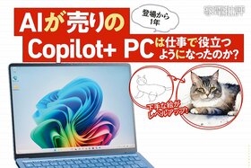 AIが売りのCopilot+ PCは仕事で役立つようになったのか？ 調査しました(家電批評)