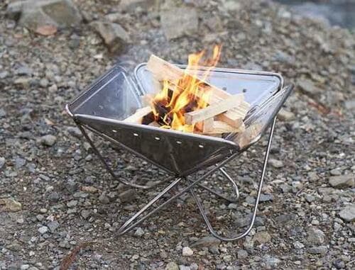 スノピの焚き火台はどのテスト結果も好成績でした イメージ