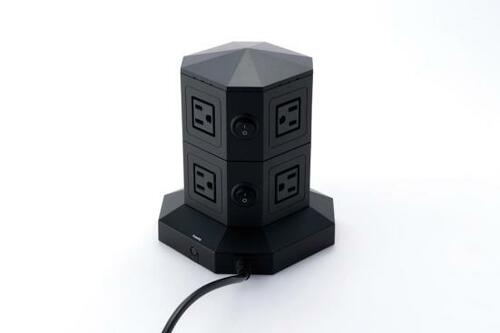 ココがBEST：省スペースなのに大量の機器を一気に充電できる イメージ3