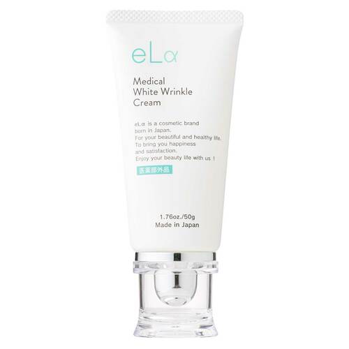 保湿クリームおすすめ eLα メディカルホワイトリンクルクリーム イメージ