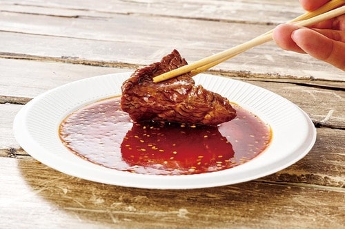 お肉にタレがよく絡む イメージ