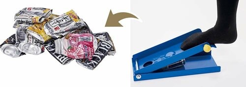 ポイント2：挟んでグシャでペチャンコに！ イメージ