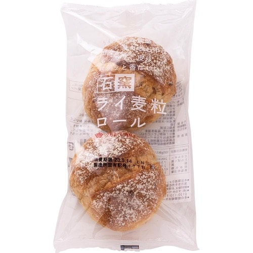 タカキベーカリー「石窯ライ麦粒ロール」 イメージ