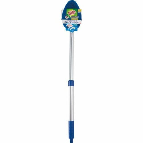 3M:スコッチ・ブライト バスシャイン ハンディスポンジ ロング(伸縮タイプ) :掃除用品