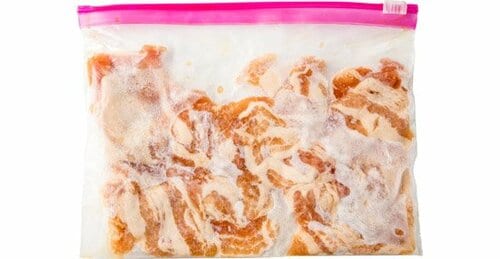 うす切り肉は火を通して冷凍するとすぐ使えます! 肉の冷凍方法おすすめ イメージ4