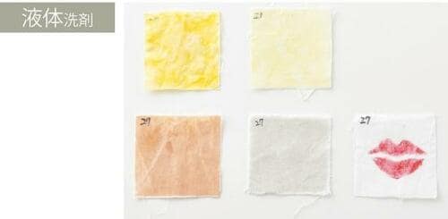 洗浄力比較では粉末洗剤の勝利 イメージ