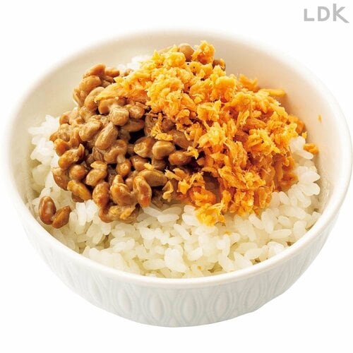 【納豆✕シャケフレーク】納豆のカルシウムで丈夫な骨作り 納豆おすすめ イメージ