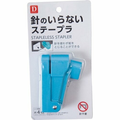ダイソー:針のいらないステープラ:百均:100円:事務用品:文房具:文具