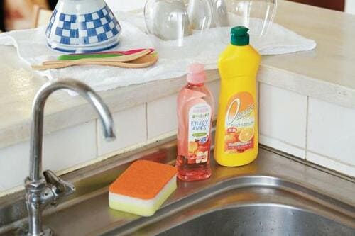 無印のボトルに替えればシンクがすっきり イメージ