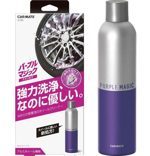 ホイールにやさしい新処方! 滑らか密着泡が汚れを落とす イメージ
