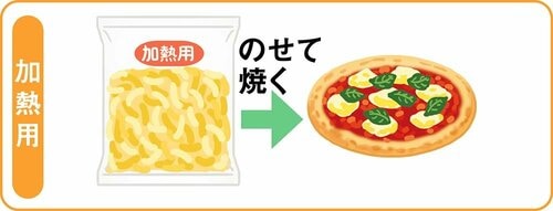 加熱用 とろけるチーズおすすめ イメージ
