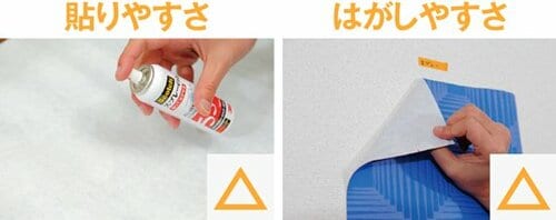 D評価: ムラが出やすいスプレータイプ はがすのも一苦労です イメージ