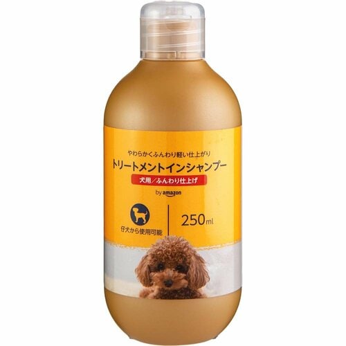 犬用シャンプーおすすめ Amazon by Amazon 犬用トリートメントシャンプー ふんわり仕上げ イメージ